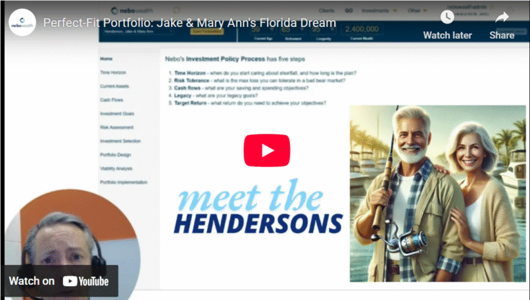 Retirement Portfolio Case Study: Jake & Mary Ann’s Florida Dream