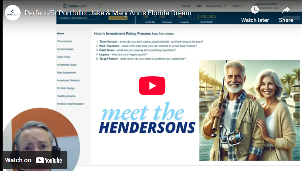 Retirement Portfolio Case Study: Jake & Mary Ann’s Florida Dream