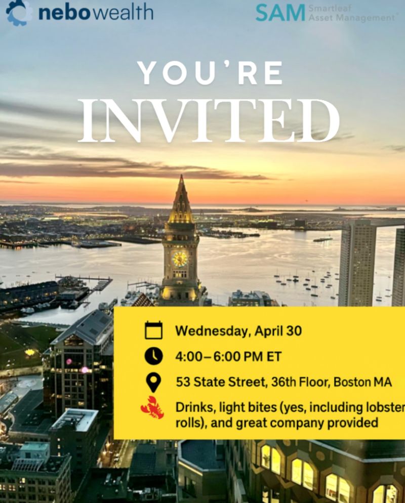 Invitation to NEBO event